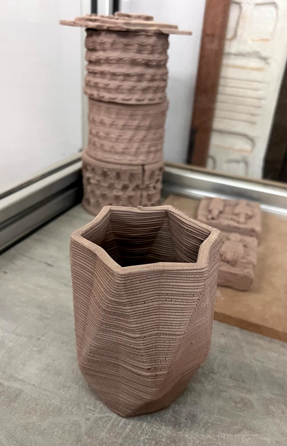 3D printed ceramic object